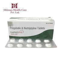 प्रेगाबालिन और नॉरट्रिप्टिलाइन टैबलेट्स