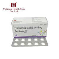 40mg टेलमैंसर्टन टैबलेट IP
