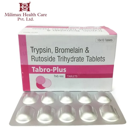 Trypsin Bromelain And Rutoside Trihydrate Tablets