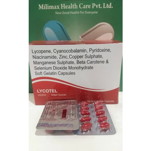 Lycopene Cyanocobalamin Pyridoxine Capsules