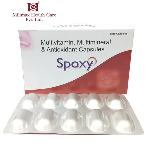 Multivitamin And Multiminerals And Antioxidant Capsules