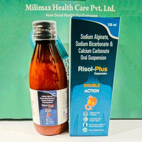 150ml Sodium Alginate Sodium Bicarbonate And Calcium Carbonate Oral Suspension