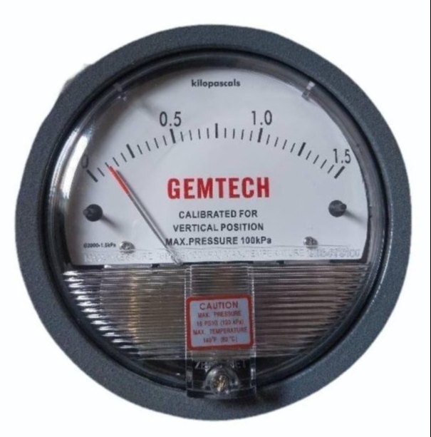 GEMTECH OMEGA Differential Pressure Gauge In Mansa Industrial Estate Gandhinagar Gujarat