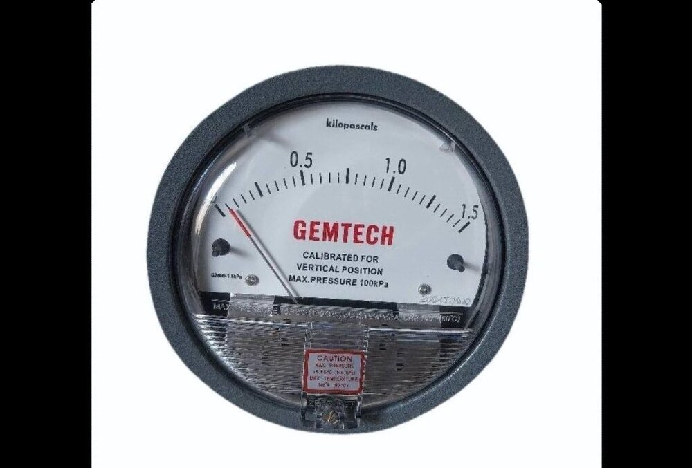 GEMTECH OMEGA Differential Pressure Gauge In Mansa Industrial Estate Gandhinagar Gujarat
