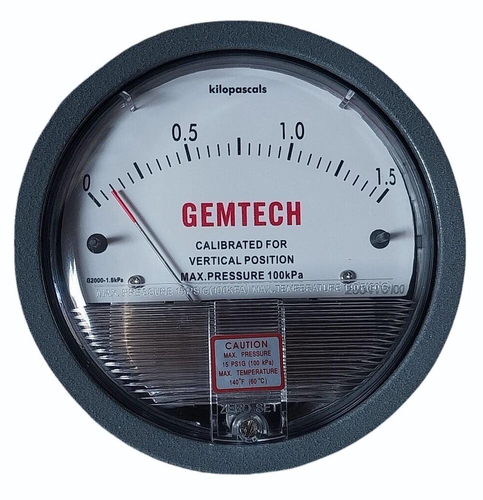 GEMTECH Differential Pressure Gauge Distributor From Chandrapur Maharashtra