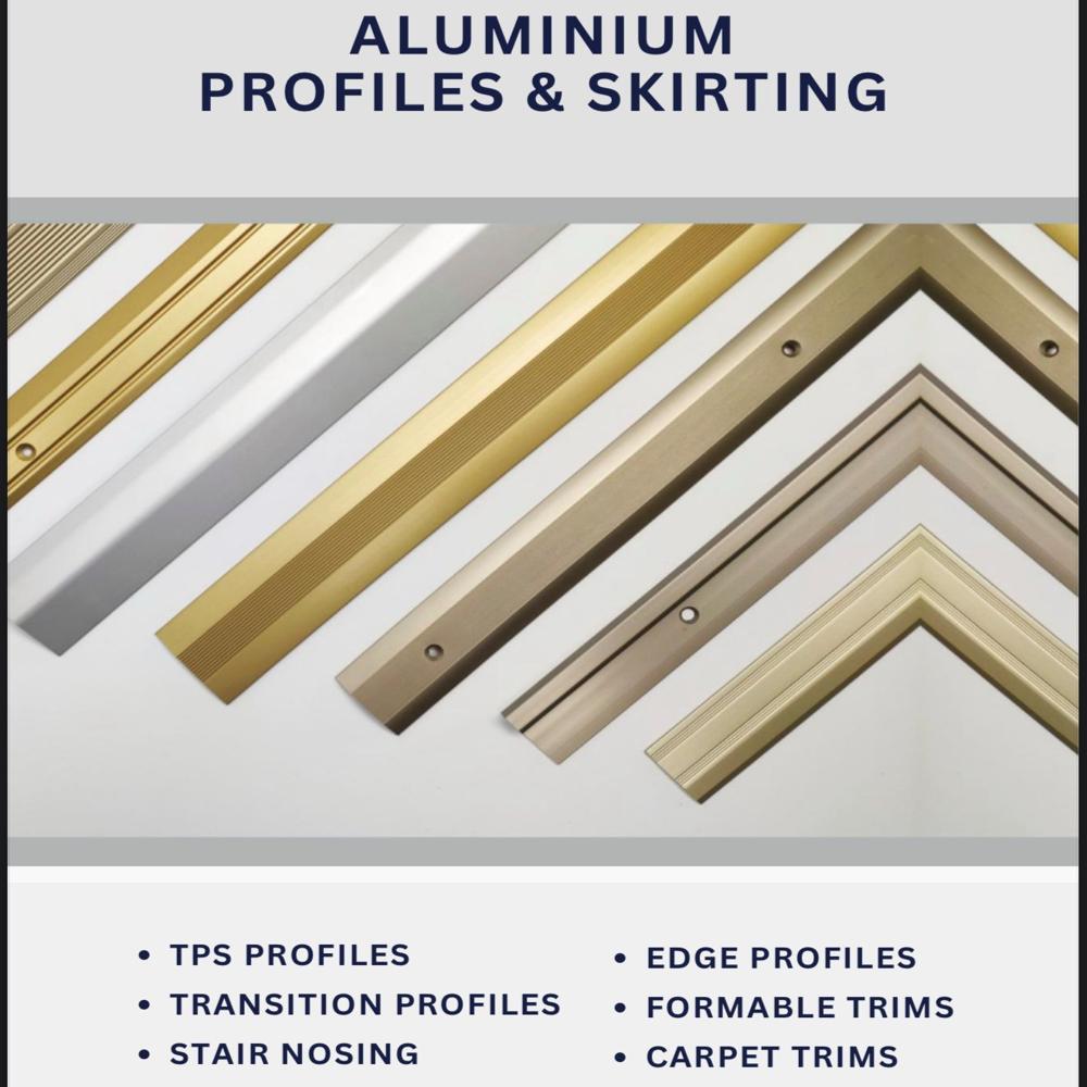 Imported Aluminium Transition profiles By Re Imagine Creative Decor 