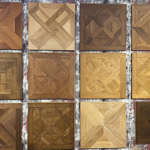 Parquet Flooring - Color: Brown