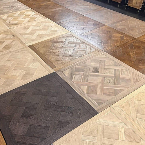 Parquet Flooring By Re Imagine Creative Decor - Color: Brown