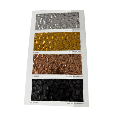 PVC Ripple & Hammered sheet