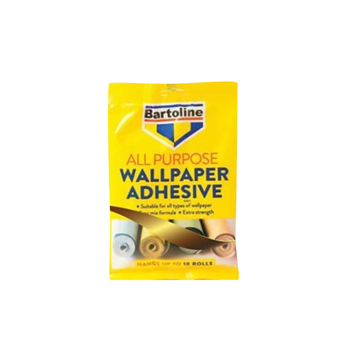 Bartoline Wallpaper Easy Application, Bubble-Free Application Reliable Hold 95grams/195grams wallpaper adhesive, strong hold, superior quality, imported, premium, 