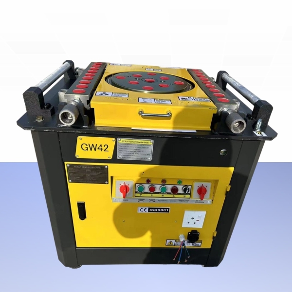 Tmt Bar Bending Machine - Color: Yellow And Black