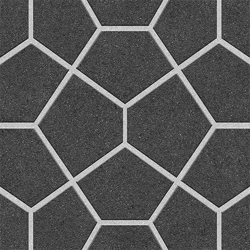 500X500 Mm Parking Tiles - Color: Multi Color