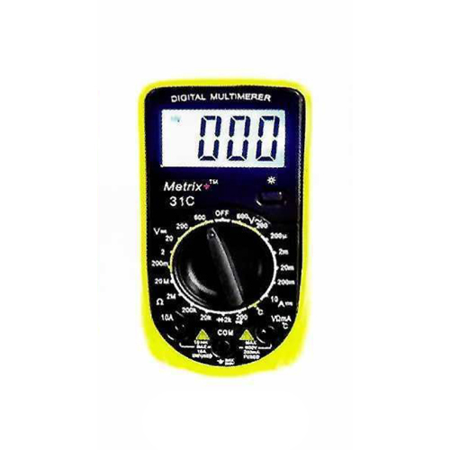 31C Temperature Digital Multimeters - Color: Yellow And Black