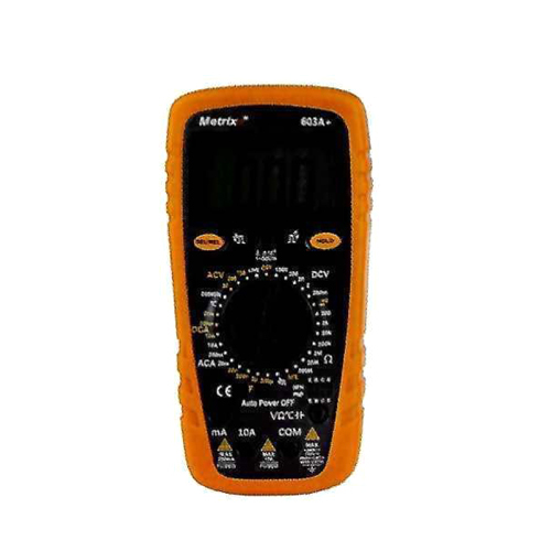 603A+ Ir Test Digital Multimeters - Color: Orange And Black