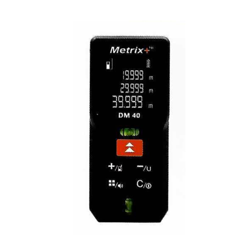 Dm 40 Laser Distance Meters - Color: Black