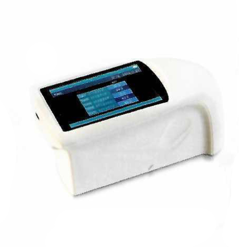 Digital Glarimeter Tri-Angle Glossmeter Gloss Meter - Color: White & Black