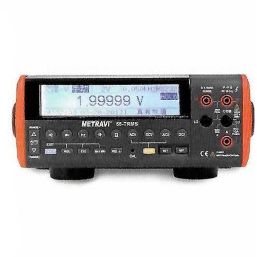 Metravi 55 T Rms Bench Type Multimeter - Accuracy: 1.5 %