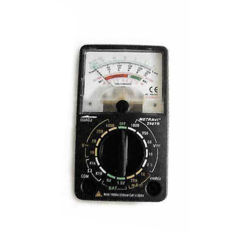 Model 250Tr Analogue Multimeter - Color: Black