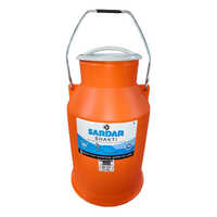 10l Milk Can - Color: Orange And White