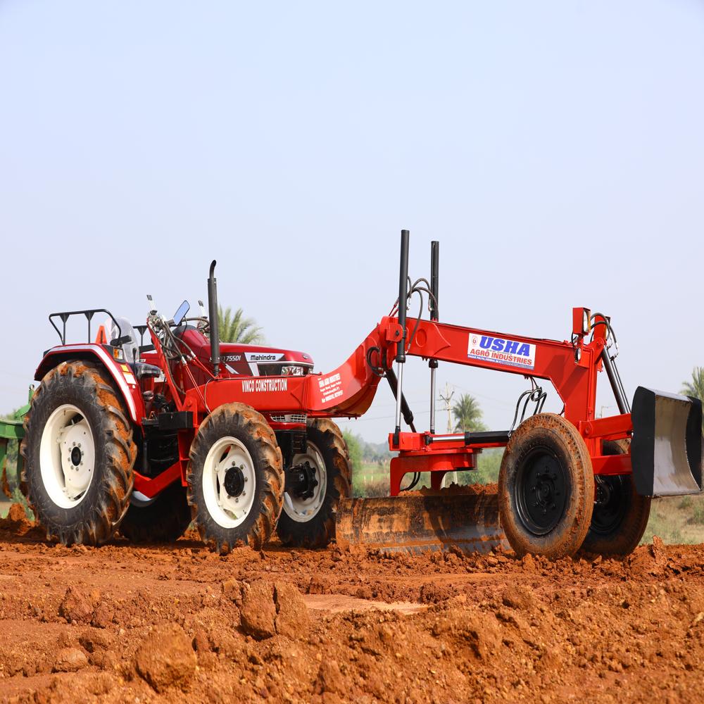 Mahindra Tractor Grader Attachment