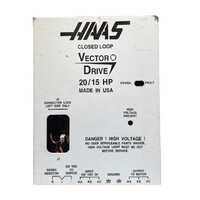 Haas Vector Derive Repair Service - Application: Industrial