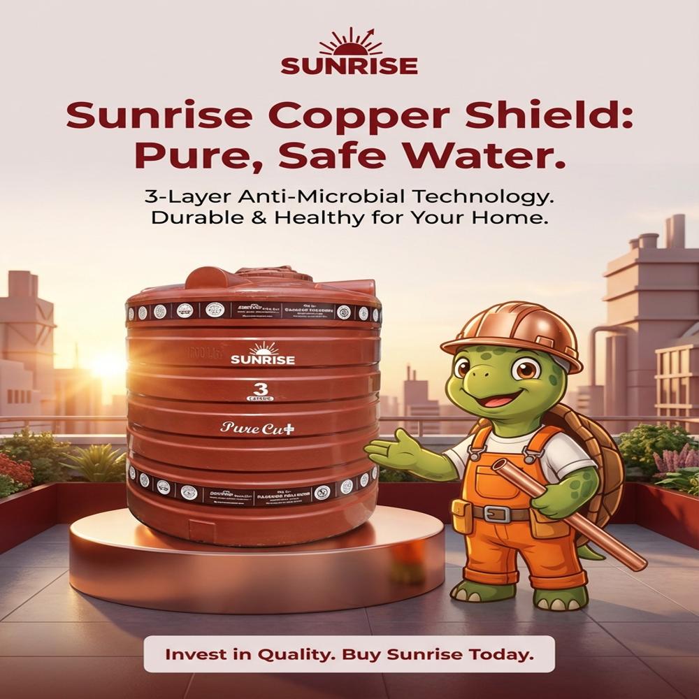 Water Storage Tank - Color: Brown