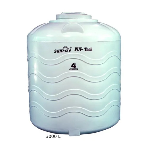 Puf Tech Water Storage Tank - Color: White