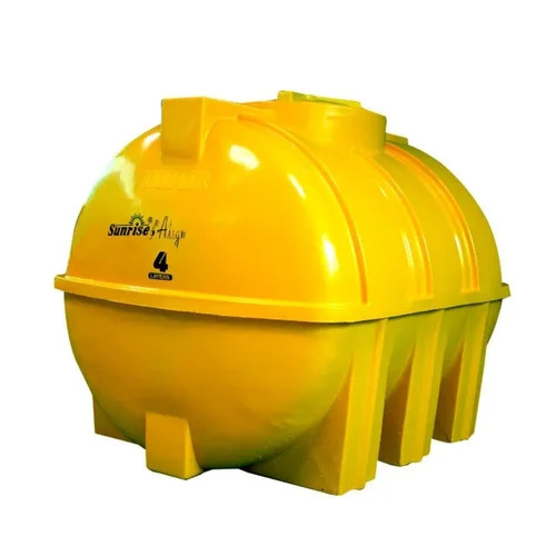 Align Horizontal Water Storage Tank 1000L - Color: Yellow