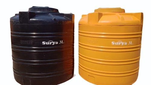 Triple Layered Water Storage Tank 1000l - Color: Brown