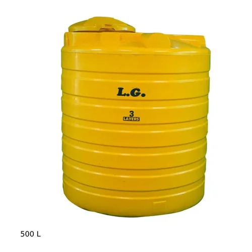 Triple Layered Water Storage Tank - Color: Yellow