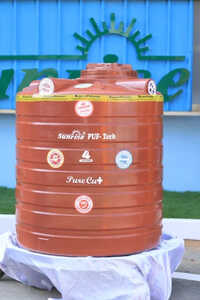 Sunrise Copper Water Tank - Color: Multi Color