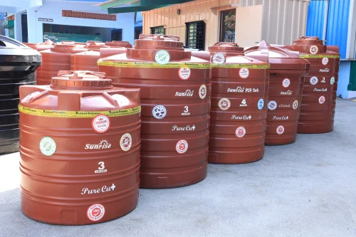 Sunrise Copper Water Tank