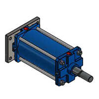320 Bore-mf2 - Cap Mounting, Rectangular Flange - Application: Submersible