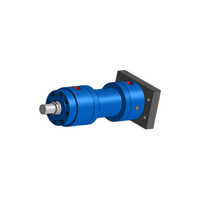 Mf 2 Cap Rectangular Flange - Color: Blue