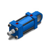 Mp 5 Cap Detachable Eye With Spherical Bearing - Color: Blue