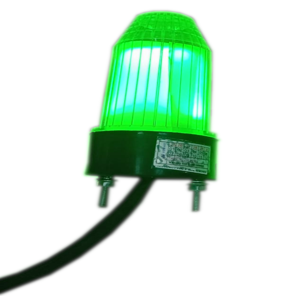 Industrial LED Tower Light Green 12V AC DC