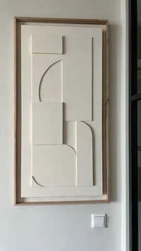 White MDF Wall Panel