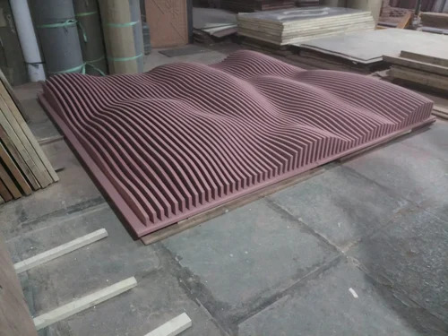Parametric Wavy Wooden Wall Panel