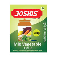 500g Mix Vegetable Pickles - Additives: Not Added