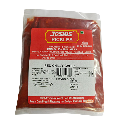 Red Chilly Garlic Pickles