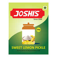 500g Sweet Lemon Pickles - Additives: Not Added
