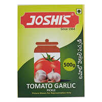 500g Tomato Garlic Pickles - Additives: Not Added