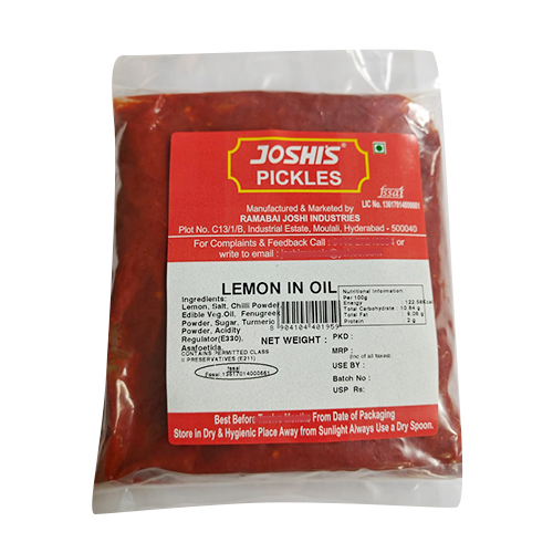 Lemon In Oil Pickles