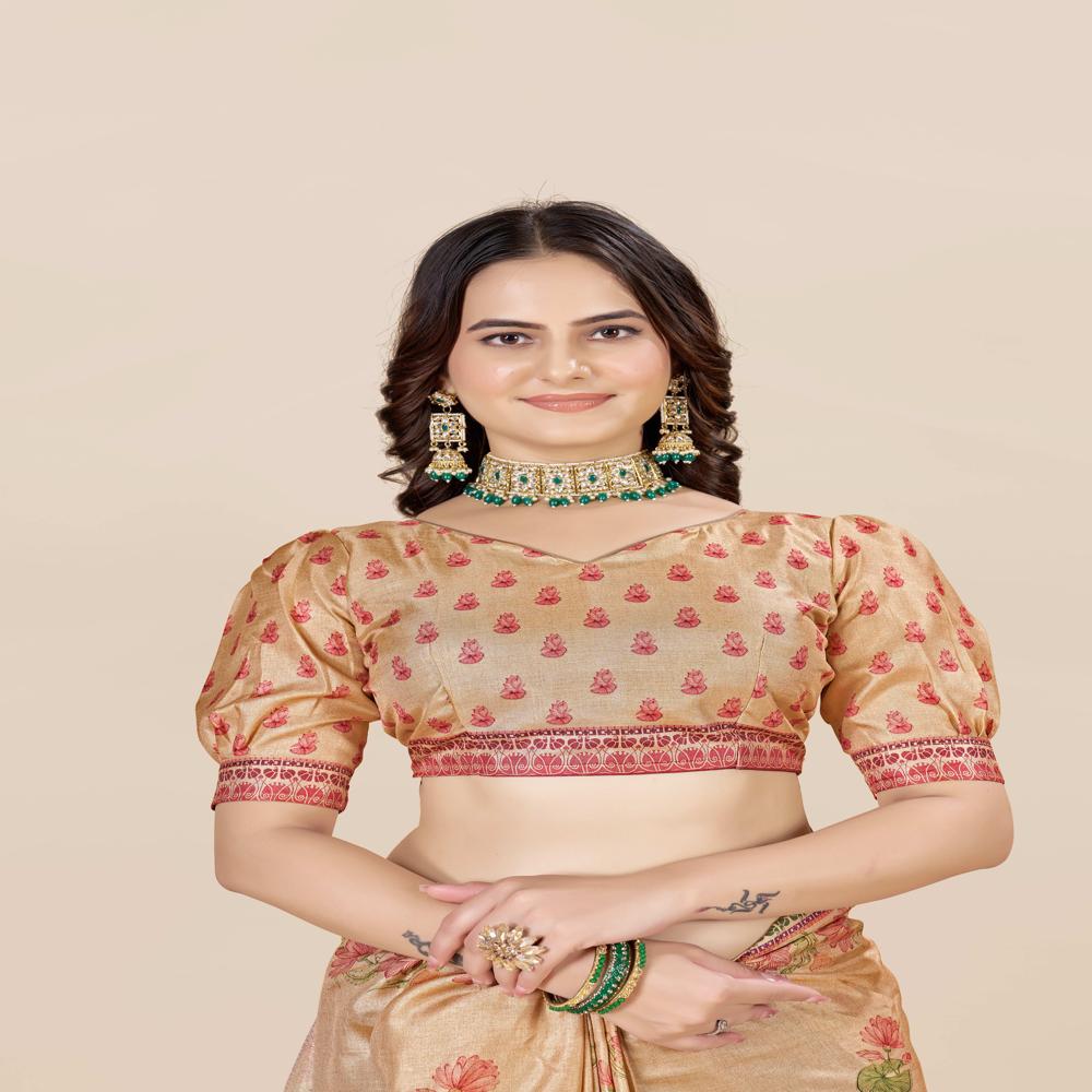 Ethnic Motifs Art Silk Saree