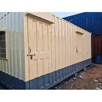 Movable Prefabricated House - Steel Structure, 10 Feet Height, Custom Color Options | 20-40 Tonne Load Capacity For Versatile Office Use