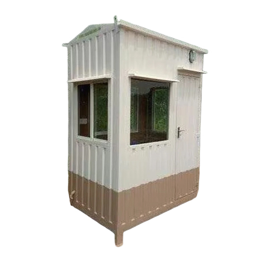 Prefabricated Security Cabin - Color: Any Color