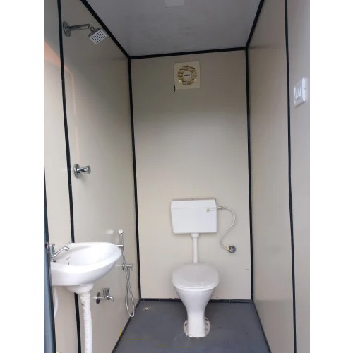 Portable Toilet Cum Bath - Dimension (L*W*H): 3.5X3.5X7 Foot (Ft)