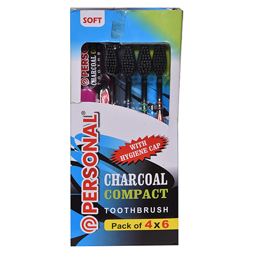 चारकोल कॉम्पैक्ट टूथ ब्रश
