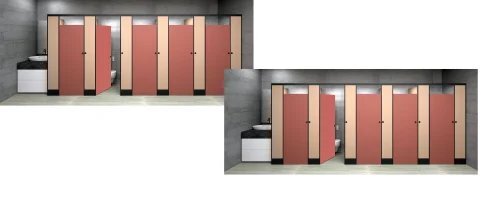 Elegance Box Up Series Toilet Partitions