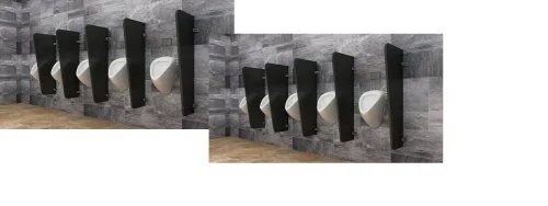 Urinal Partition Modesty Panels Dividers